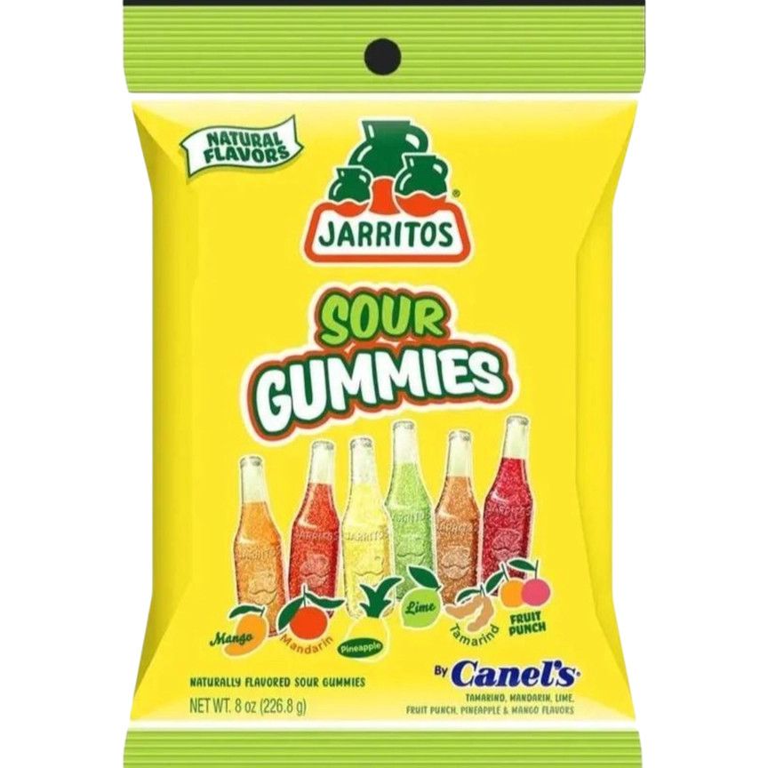 JARRITOS SOUR GUMMIES, 8 OZ