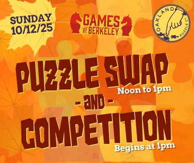 EVENT: Speed Puzzle Competition [10/12]