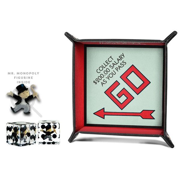 MONOPOLY DICE TRAY &amp; MR. MONOPOLY DICE BUNDLE