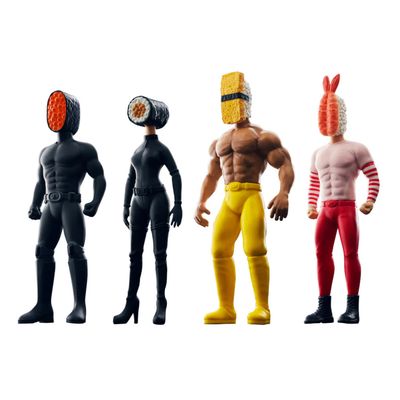 BLIND BOX SUSHI WRESTLERS OSUSHIMEN