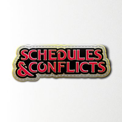 PIN - SCHEDULES &amp; CONFLICTS