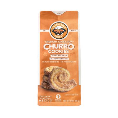 CRUNCHY CINNAMON CHURRO COOKIES, 3 OZ