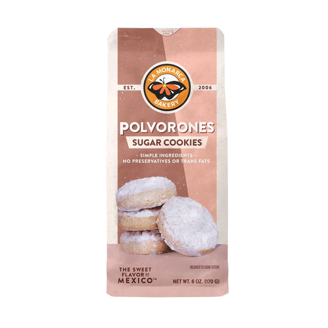 POLVORONES COOKIES, 6 OZ