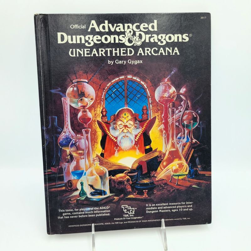 AD&amp;D 1e: UNEARTHED ARCANA (1985, Used)