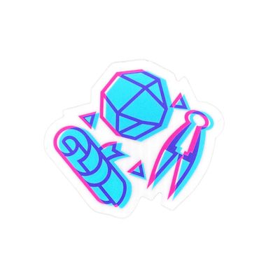 STICKER - BOULDER PARCHMENT SHEARS STICKER - BOULDER PARCHMENT SHEARS