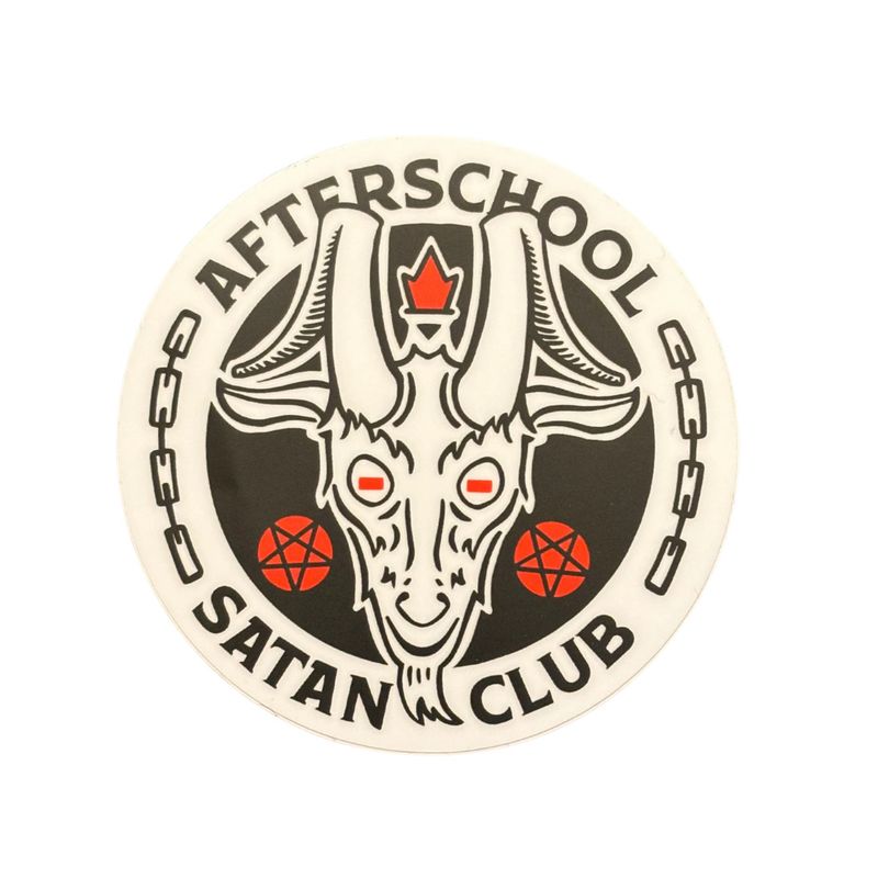 STICKER - AFTERSCHOOL SATAN CLUB