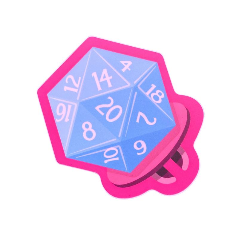STICKER - D20 RING POP