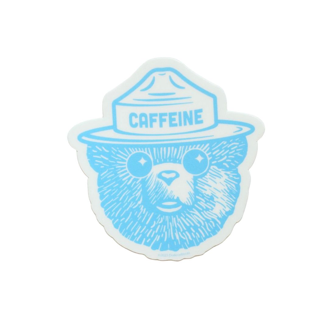 STICKER - CAFFEINE BEAR