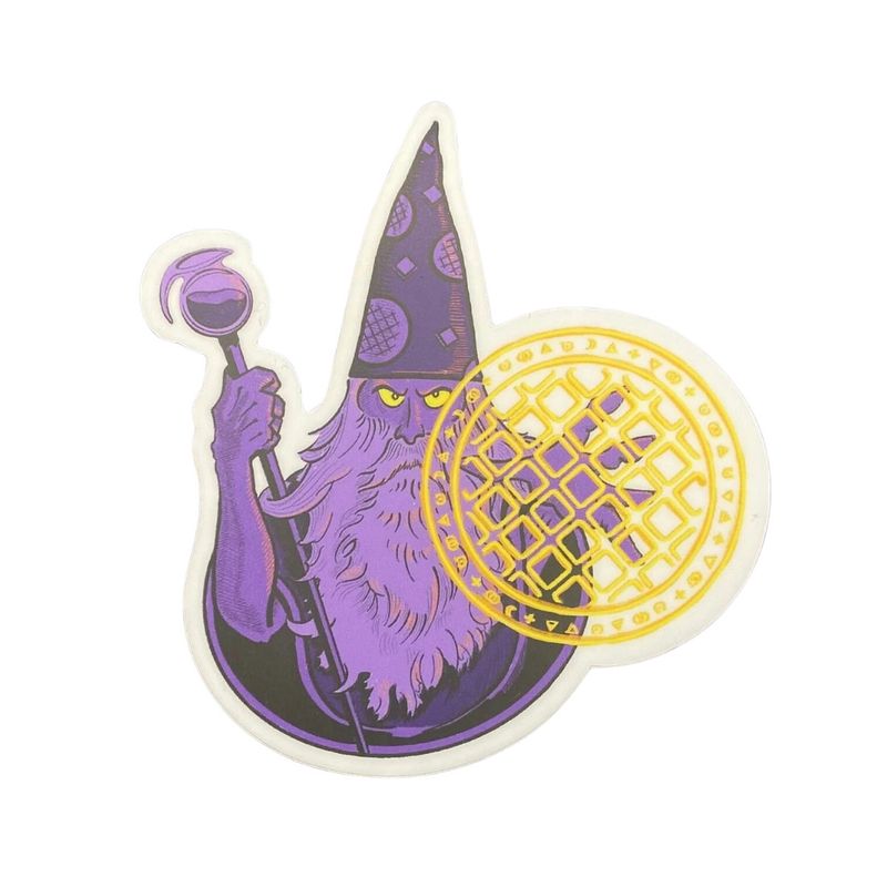 STICKER - WAFFLE WIZARD