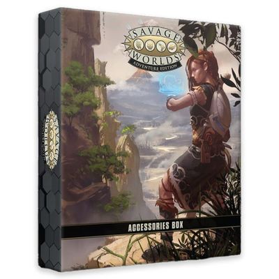 SAVAGE WORLDS: ADVENTURE EDITION ACCESSORY BOX SAVAGE WORLDS: ADVENTURE EDITION ACCESSORY BOX