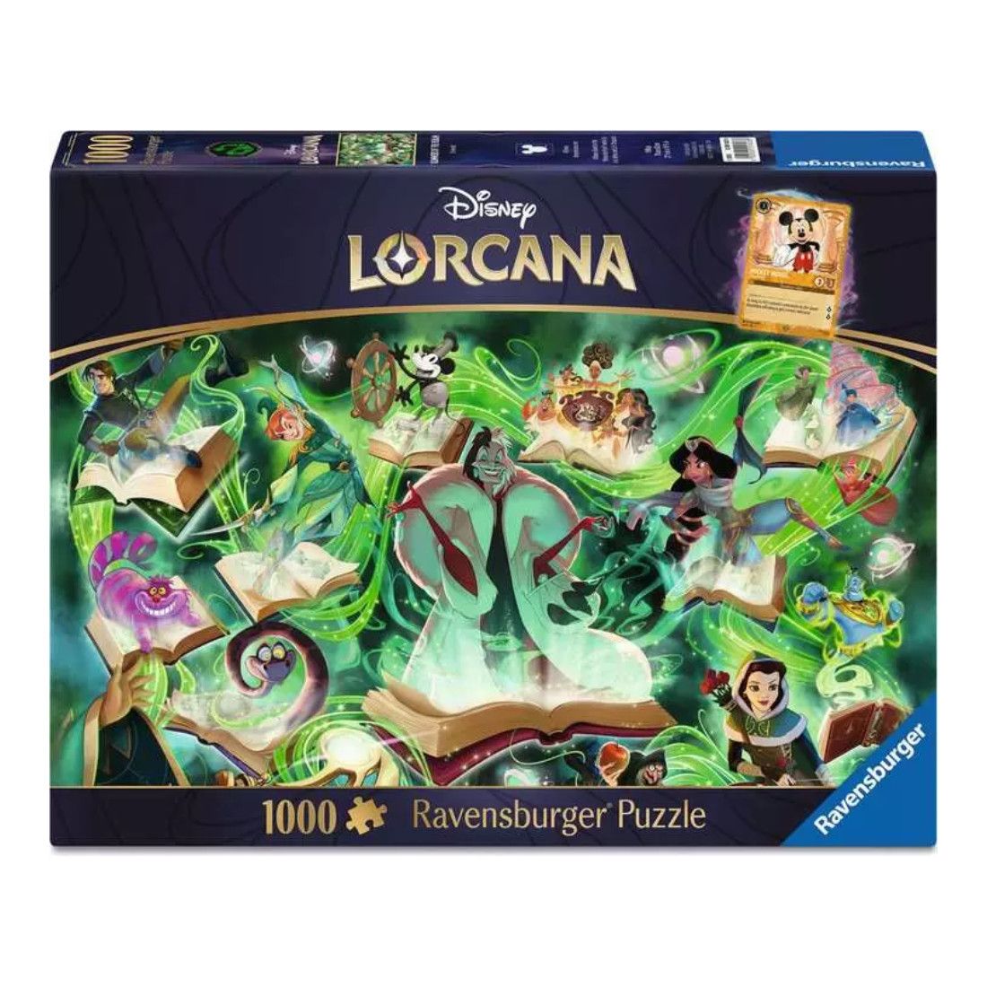 RV1000 DISNEY LORCANA - GLIMMERS OF THE REALM: EMERALD