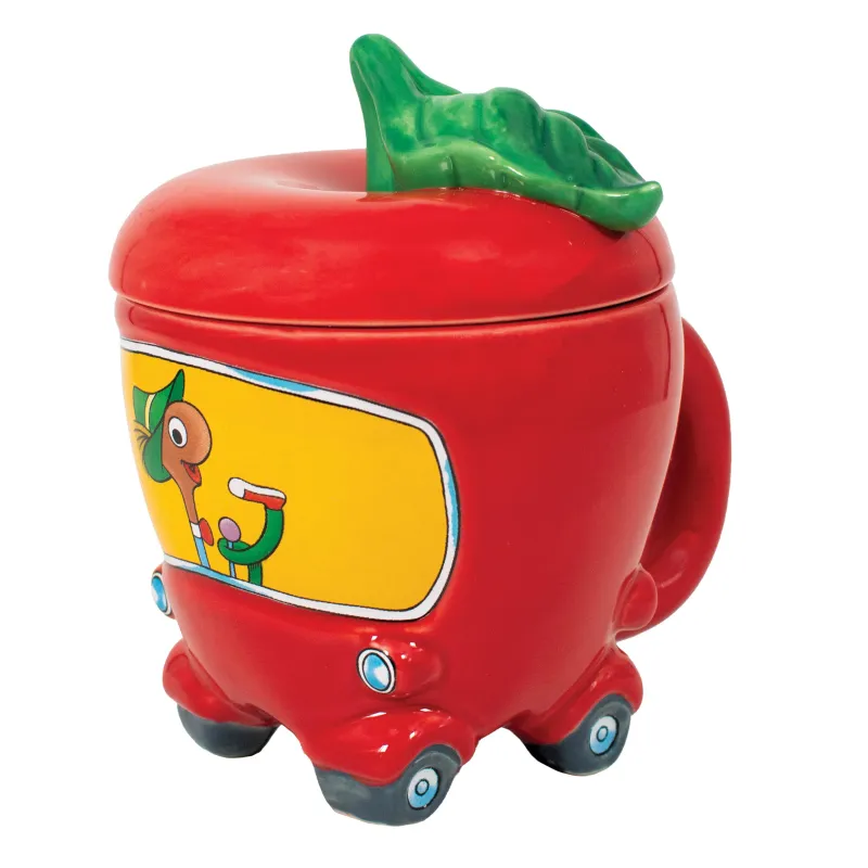 MUG: RICHARD SCARRY&#39;S LOWLY WORM APPLE CAR