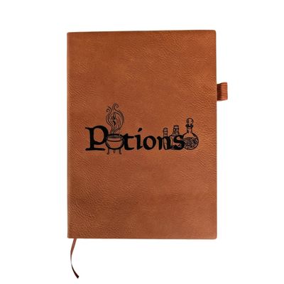 NOTEBOOK: VEGAN LEATHER POTIONS MINI DOT