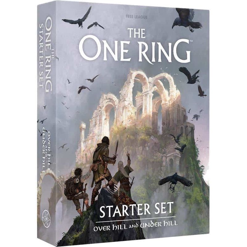 THE ONE RING RPG: STARTER SET OVER HILL AND UNDER HILL