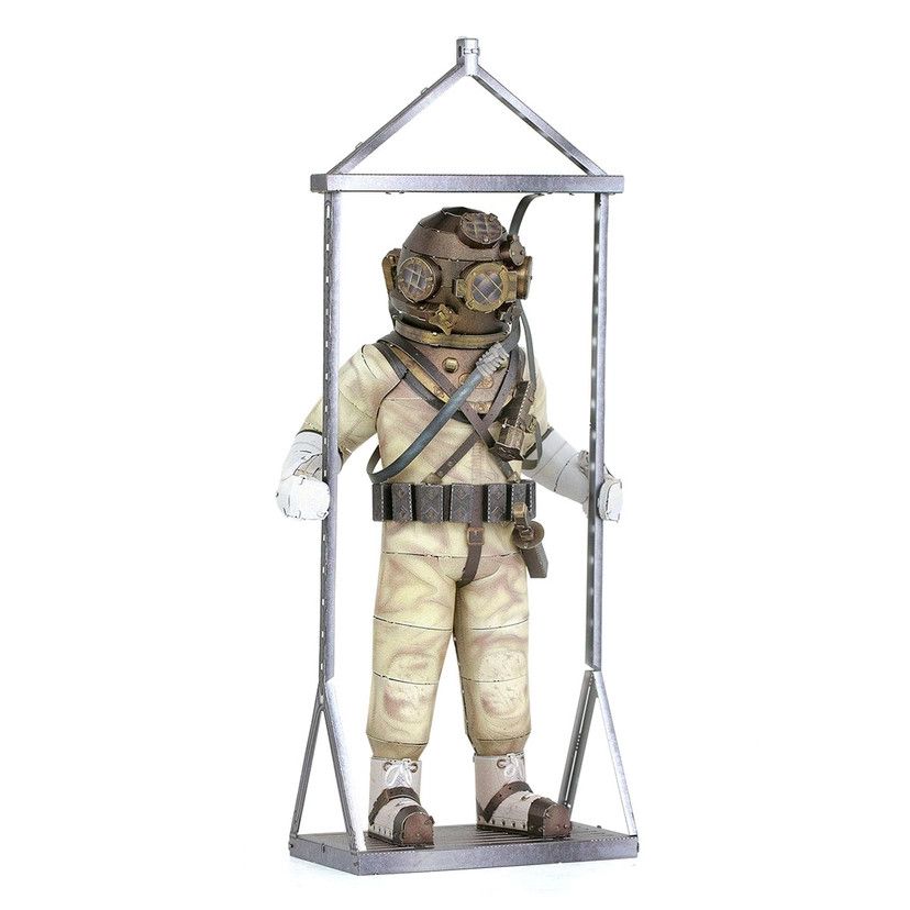 3D METAL EARTH VINTAGE DIVING SUIT