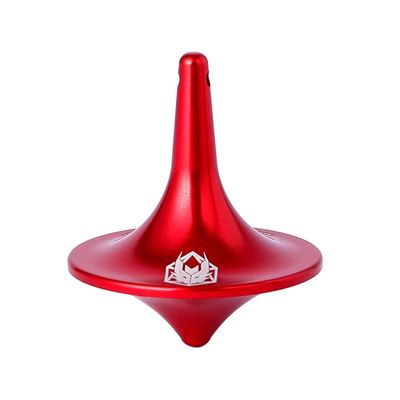 METAL SPINNING TOP - DECISION TIMER Red
