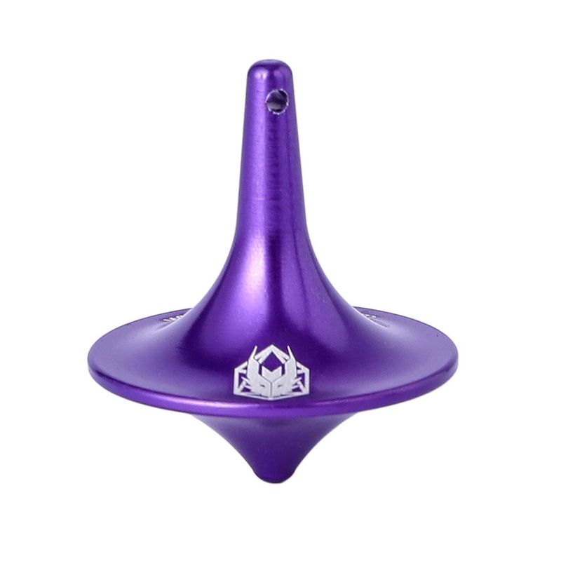 METAL SPINNING TOP - DECISION TIMER Purple