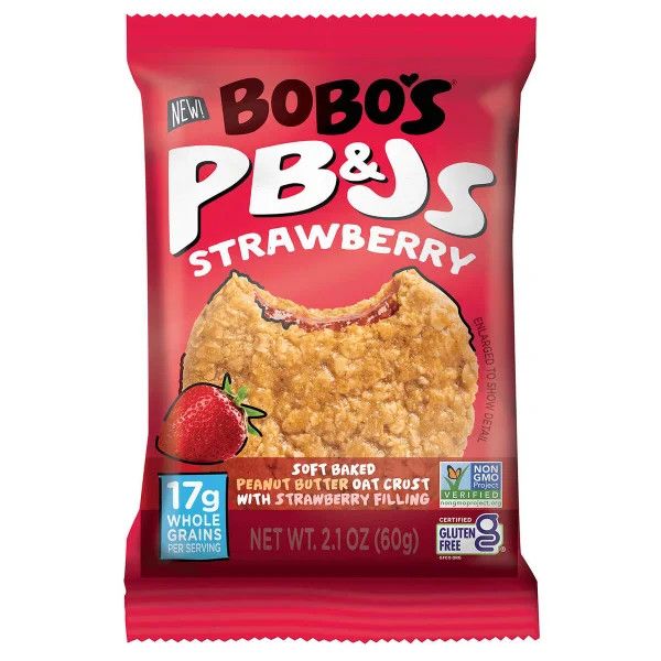 BOBO&#39;S PB&amp;Js, 2.1 OZ, Set: Strawberry