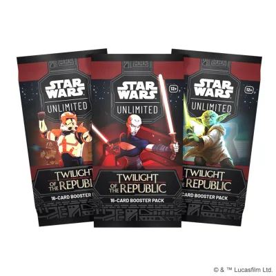 STAR WARS: UNLIMITED - TWILIGHT OF THE REPUBLIC BOOSTER STAR WARS: UNLIMITED - TWILIGHT OF THE REPUBLIC BOOSTER