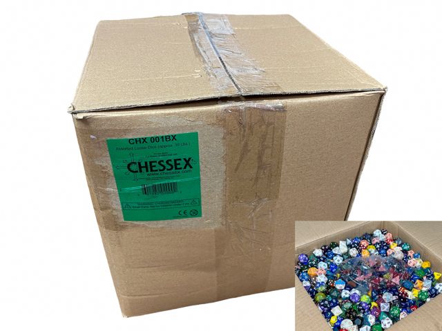 30 LB BOX OF DICE (Approximately)