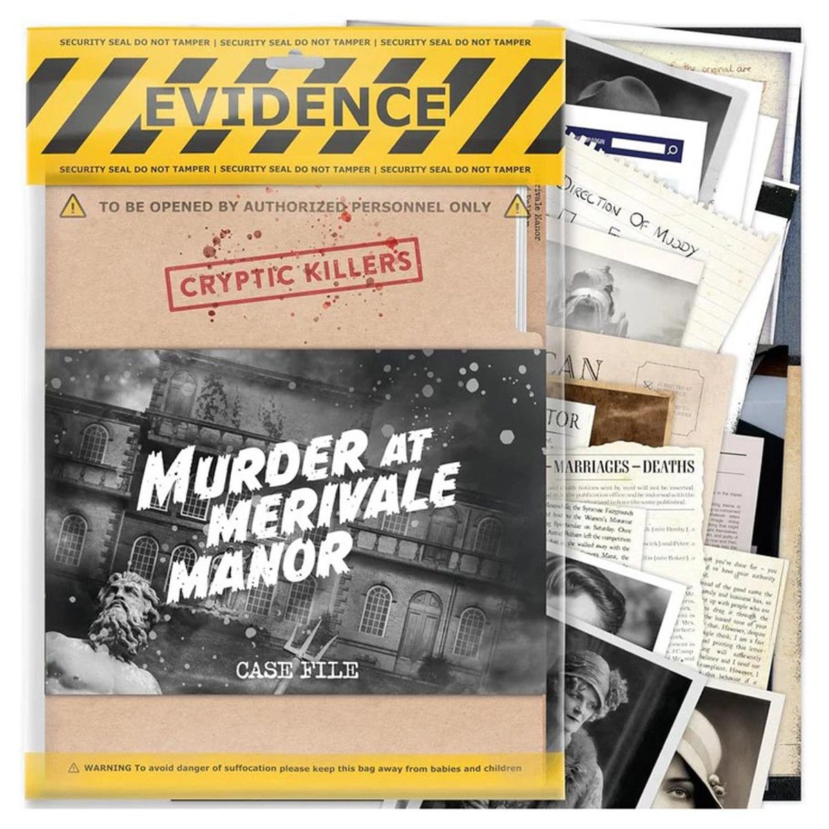 CRYPTIC KILLERS: MURDER AT MERIVALE MANOR