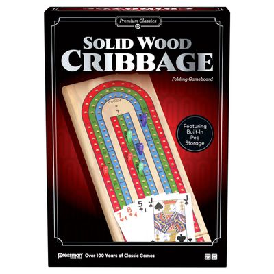 PRESSMAN PREMIUM CRIBBAGE 3-TRACK COLOR