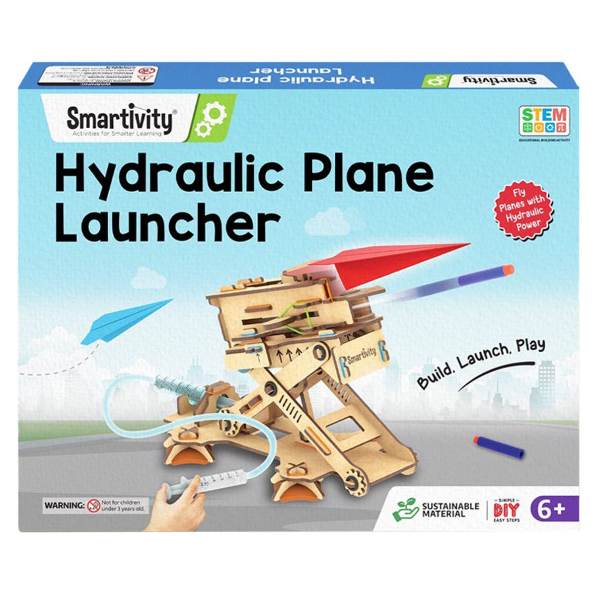 SMARTIVITY: HYDRAULIC PLANE LAUNCHER