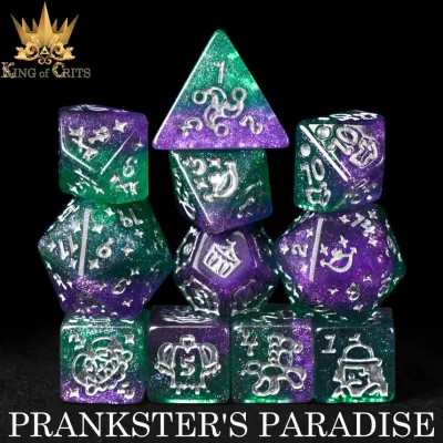 dnd DICE SET 11 PRANKSTER&#39;S PARADISE
