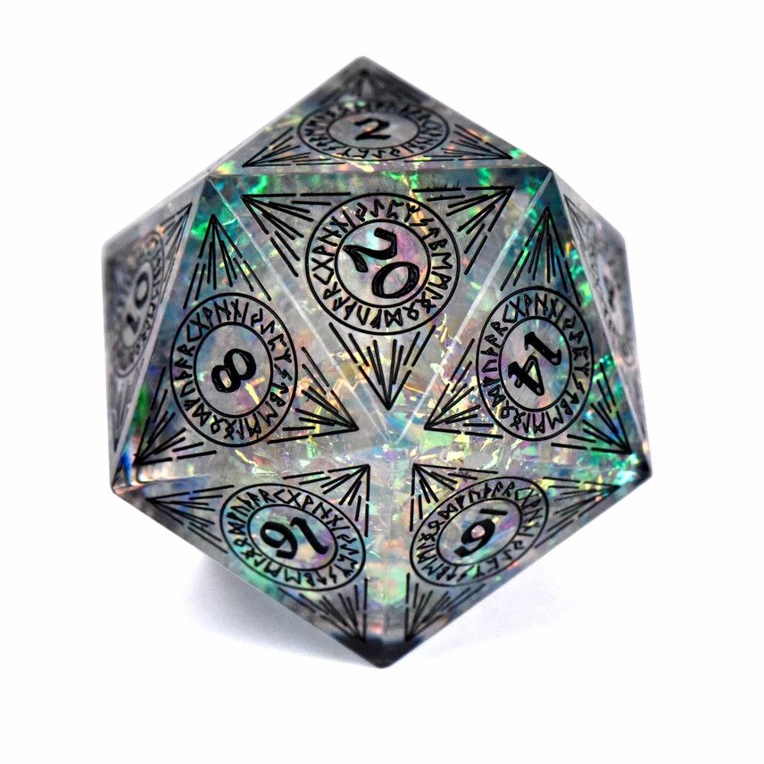 DICE D20 34mm HALLS OF ASGARD