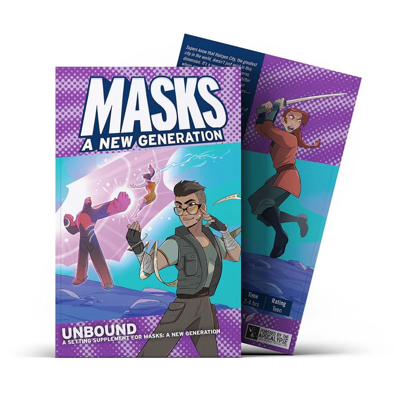 MASKS: UNBOUND (SOFTCOVER)