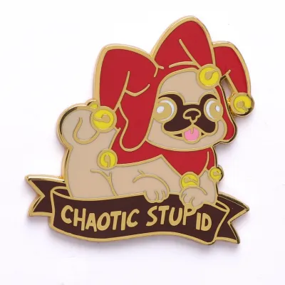 PIN: ALTERNATIVE ALIGNMENTS - CHAOTIC STUPID PUG