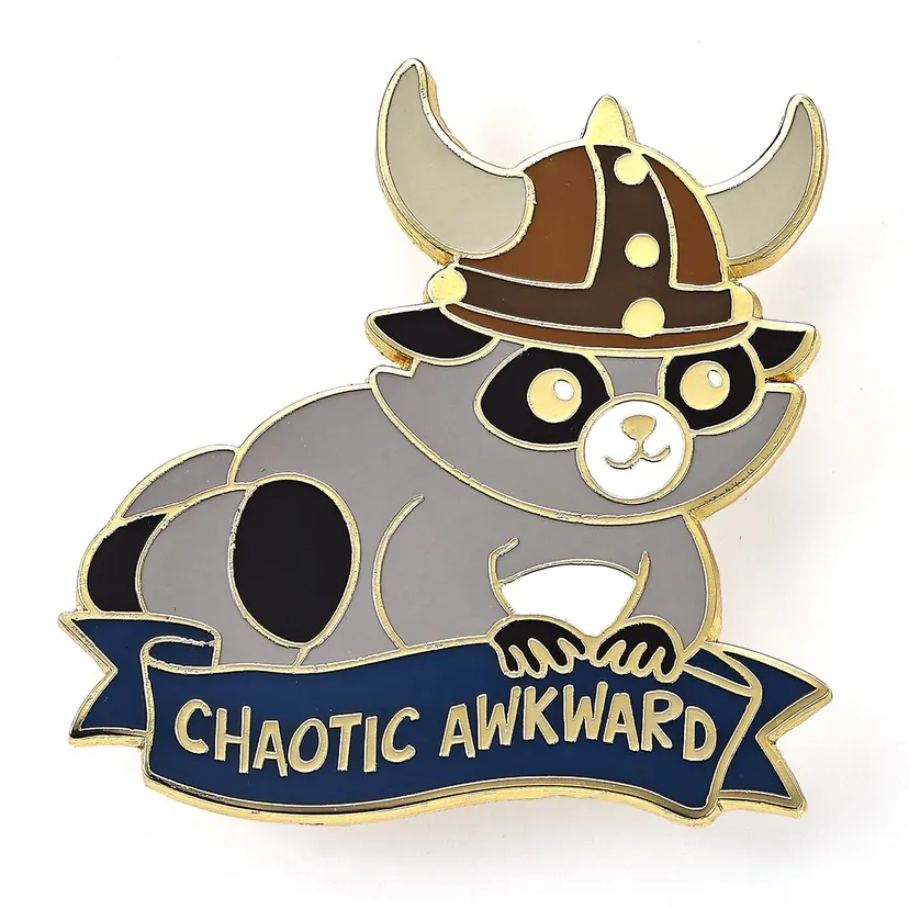 PIN: ALTERNATIVE ALIGNMENTS - CHAOTIC AWKWARD RACCOON