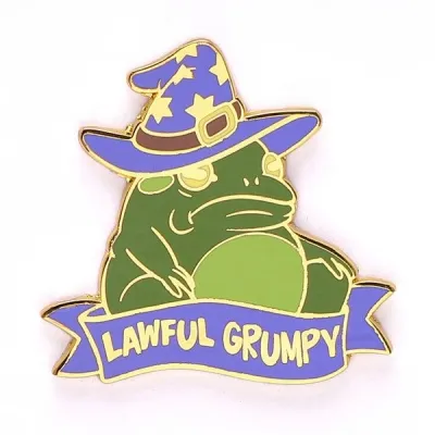 PIN: ALTERNATIVE ALIGNMENTS - LAWFUL GRUMPY TOAD