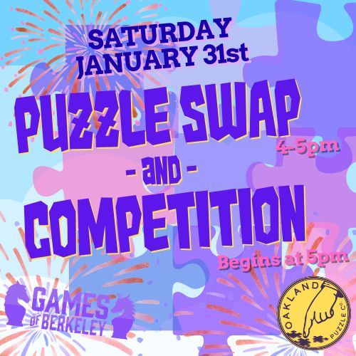 EVENT: Speed Puzzle Competition [1/31]
