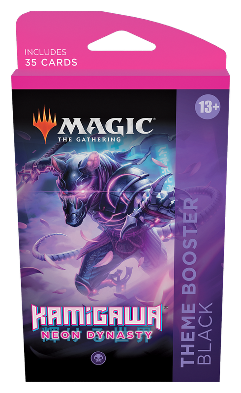 MtG: KAMIGAWA - NEON DYNASTY - THEME BOOSTER BLACK