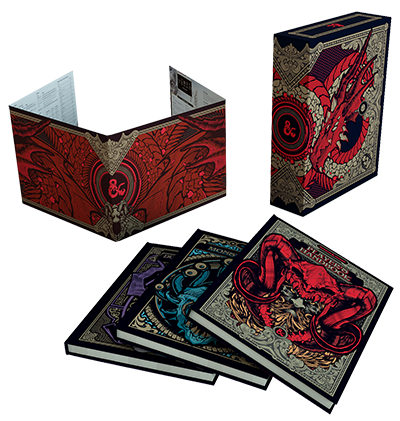 D&amp;D 5E: CORE RULES GIFT SET- LIMITED EDITION
