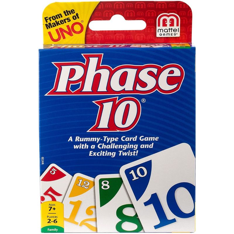 PHASE 10 CARD GAME