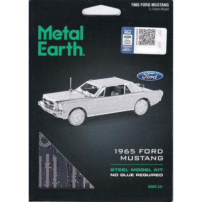 3D METAL EARTH 1965 MUSTANG 3D METAL EARTH 1965 MUSTANG