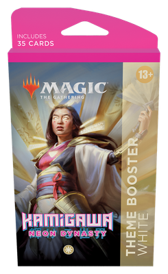 MtG: KAMIGAWA - NEON DYNASTY - THEME BOOSTER WHITE MtG: KAMIGAWA - NEON DYNASTY - THEME BOOSTER WHITE