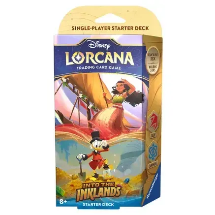 LORCANA: INTO THE INKLANDS STARTER DECK RUBY &amp; SAPPHIRE