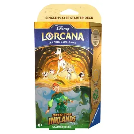 LORCANA: INTO THE INKLANDS STARTER DECK AMBER &amp; EMERALD