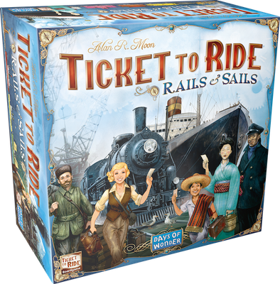 TICKET TO RIDE: RAILS &amp; SAILS