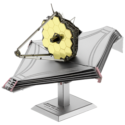 3D METAL EARTH JAMES WEBB SPACE TELESCOPE