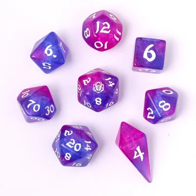 hym DICE SET 8 WYRMFORGED ROLLERS - FAIRY FARTS