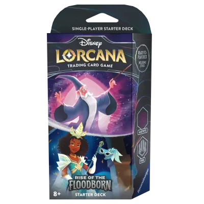 LORCANA TCG: RISE OF THE FLOODBORN AMETHYST AND STEEL STARTER DECK