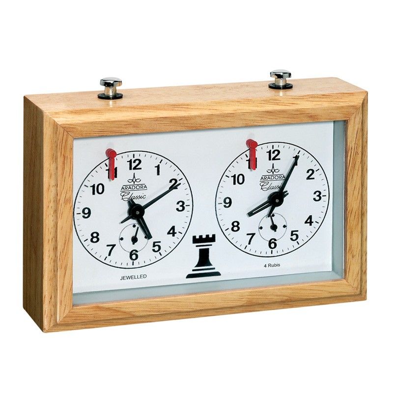 CHESS CLOCK TOURNAMENT STYLE ANALOG