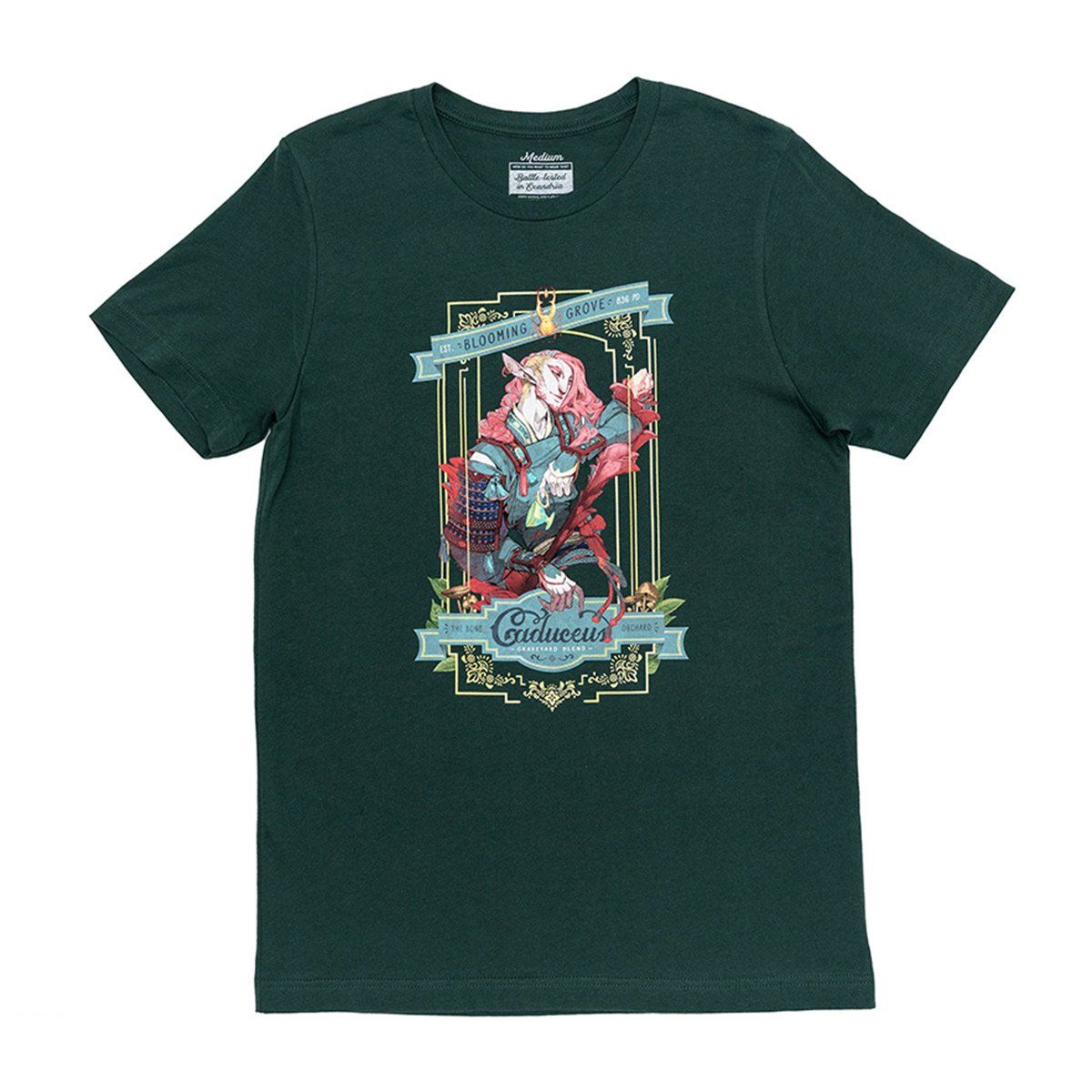 T-SHIRT CADUCEUS CLAY "TEA-SHIRT", Size: XS