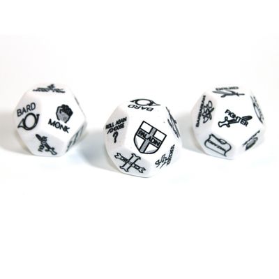 CUSTOM D12 16mm D&amp;D 5TH ED CLASS