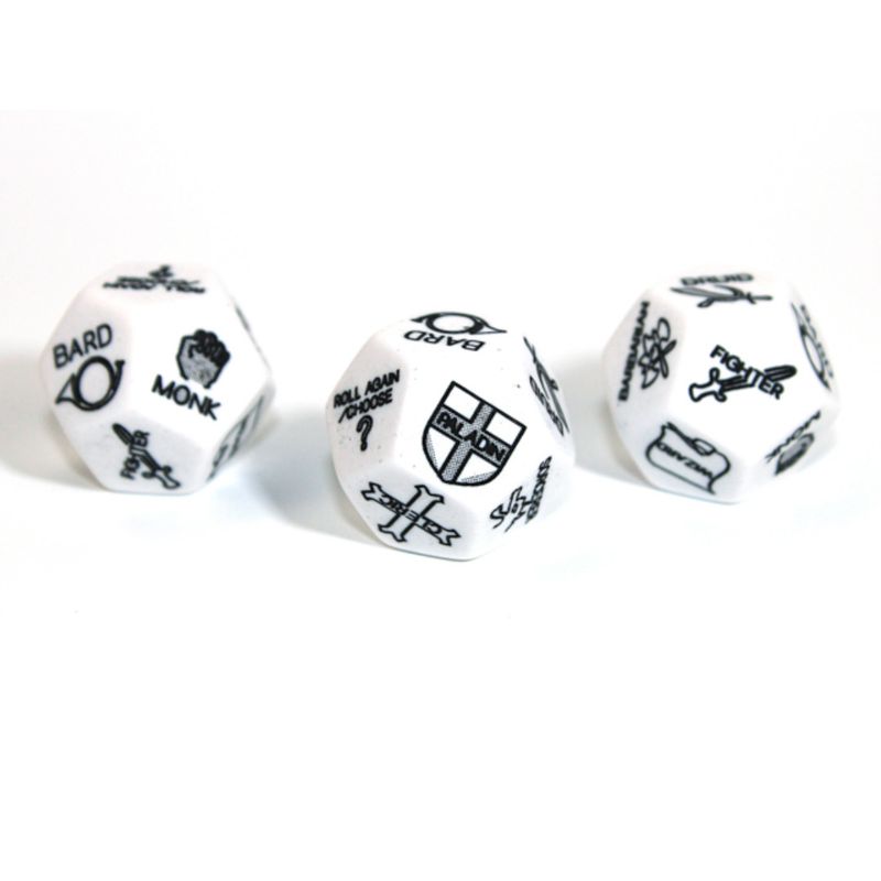 CUSTOM D12 16mm D&amp;D 5TH ED CLASS