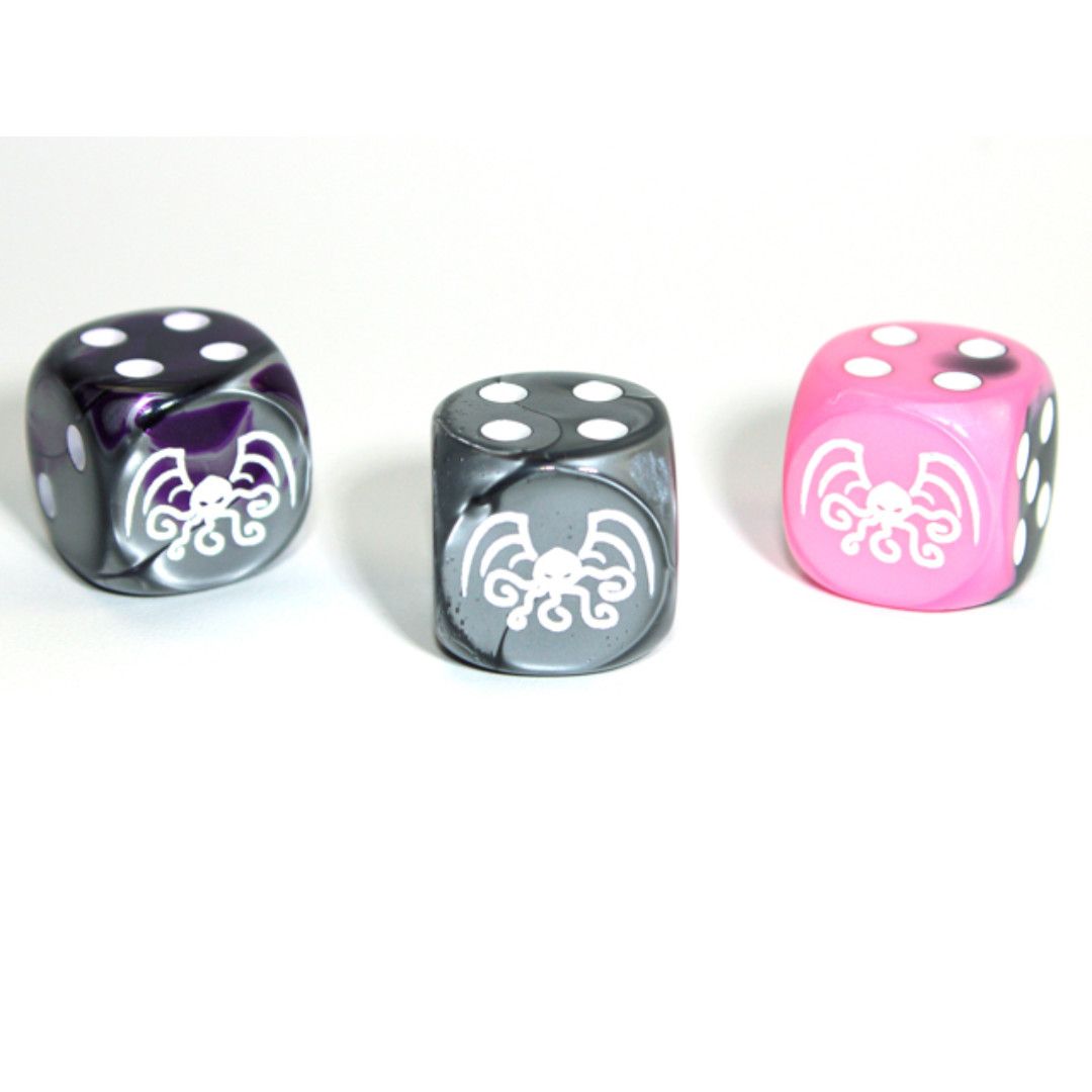 CUSTOM D6 16mm CTHULHU (Assorted Colors)